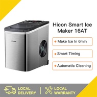 Hicon Ice Maker Machine 16AT 26YB 16AL 16A Automatic Ice Making Machine For Business Home 【Global Ve