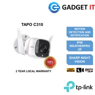 TP-LINK TAPO C310 OUTDOOR SECURITY WI-FI CAMERA - CMR-TPL-TAPO C310