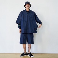 BEAMS SSZ x AH.H 20AW  宮下抽選限定  短袖襯衫 短褲 套裝 長谷川昭雄  oversized