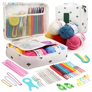 Complete 130-piece Crochet Kit – Convenient Crochet Kit Beginner