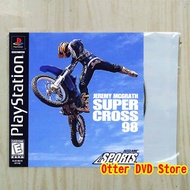 Cassette CD Game Ps1 Ps 1 Jeremy McGrath Supercross 98