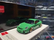 吉華@ 1/43 MakeUp EM711D Porsche 911 (997) GT3 RS 2007 Green