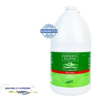 ₪☫♙GreenCross 70% Isopropyl Alcohol with Moisturizers 1 Gallon (3.785 L) Green Cross