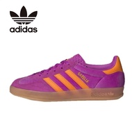 Adidas GAZELLE Purple Orange Sneakers Low Cut Indoor Women