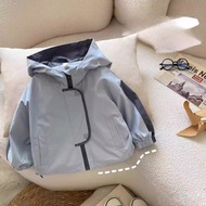 WindJacket for boys, new fall 2025 hooded jacket, autumn outdoor thin jacket