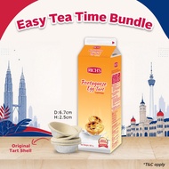 Rich's Portuguese Egg Tart Topping and Ori Portuguese Tart Shell 30pcs [Klang Valley, Iph, Penang, M