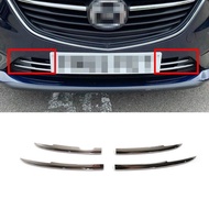 aihei สำหรับ Mazda 6 Atenza 2013-2018 Abs Chrome รถป้องกันด้านหน้า Up Racing Grid Grille ฝาครอบอุปกร