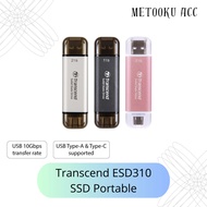 Transcend ESD310 256GB Portable SSD External USB-C 3.0 256GB