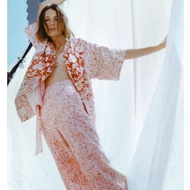 76125 - Pink Paisley 2 (XS, S, M, L) - Cardigan