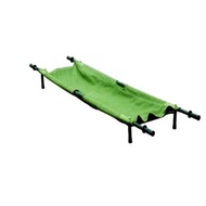 Army green canvas medical ambulance stretcher