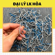Lưỡi Câu Mồi Thật LK Hoà - Lưỡi Thép Carbon Chống Rỉ