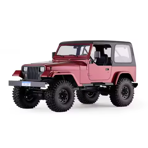 l For ROChobby FMS 1:10 Scale Rock Crawler RTR RS Red 4WD Radio Controlled WranglerFor YJ Mashigan R