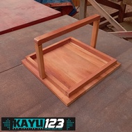 Wooden Tray 30x30x3 cm Wooden Tray Multipurpose Wooden Tray (WTV-69)