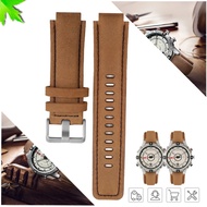 Genuine Leather Watch band Watch Strap Replacement for Timex tide T45601 T2N721 T2N720 E-tide Compas