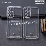 Samsung A15 Samsung A25 Card Case Clear Card Slot Case Samsung A15 Samsung A25