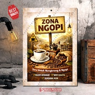 Cafe Wall Poster Aesthetic Coffeeshop Decoration