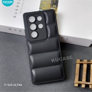 Itel S25 Itel S25 Ultra Case Macaron Black Motif Pillow Case Itel S25 Itel S25 Ultra