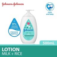 Johnson's Baby Milk + Rice Lotion 500ml