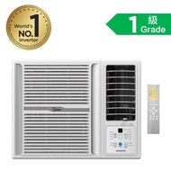 兌換券 （包安裝免運費）美的 Midea 1.5匹變頻窗口機 (MW-12CRF8E)，全新