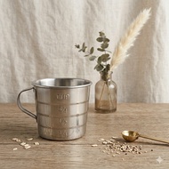 304 White Iron Measuring Cup (1cup, 500,1,000cc) [1P31-3]