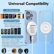 🍎 6合1磁吸多功能無線充magsafe 送順豐智能櫃 順豐站 手機/耳機/手錶通用支架可立可平 iPhone17 iPhone 17pro iPhone 17promax Samsung