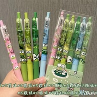 ♕ 6pcs Sanrio Kero Kero Keroppi Neutral Pen Kawaii Anime Cute Student School Supplies Examination Op