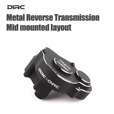 D1RC RC Crawler 10 Car Reverse Transmission Box for SCx10 90046 Crawler Car Upgraded Metal Reverse T