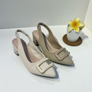 BONNIE HEELS 3809-A8 HEELS SEPARUH PENUH BERTUTUP BERTUMIT WANITA 2 INCI TAPAK LEMBUT NORMAL SIZE SH