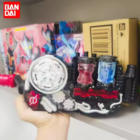Original Genuine Bandai Dx Kamen Rider Build Driver Belt - Reissue Edition With Hazard Trigger Set M