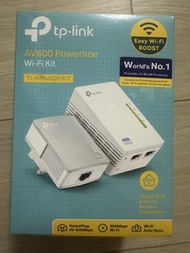 TP-Link AV600 Powerline Wi-Fi Kit(型號 TL-WPA4220 KIT)電力網路橋接器套裝