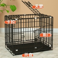 Breeding Cage Dog Cage Teddy Dog Crate Small Dog Indoor with Toilet Household Cat Cage Large Rabbit Cage Chicken Coop Ge