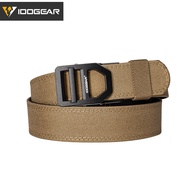 IDOGEAR Tactical Belt Sturdy 1.5" IPSC USPSA IDPA Belt Heavy Duty Adjustable Metal Buckle Tactical B