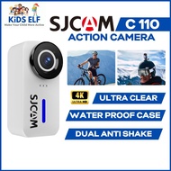 SJCAM C110 digital action camera 4k motorcycle kamera mini keluar gambar vlog video recorder body ca