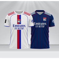 Lyon Home Away Jersey 2025 2026 Full Printing