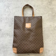 中古正品 Celine Macadam 老花 輕便手提袋 男女適用 iPad