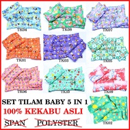 TOTO BABY KEKABU SET TILAM BABY 5 IN 1 TOTO MURAH TILAM BABY