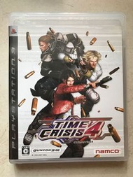 日版 PS3 NAMCO TIME CRISIS 4 TC4 火線危機 街機移植 光線槍警匪射擊經典遊戲 GUNCON 3 GUN SHOOTING GAME
