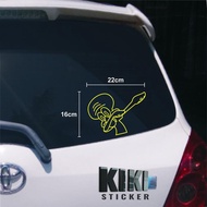 CUTTING STICKER - STICKER KACA MOBIL, BODY, VISOR MOTOR - SQUIDWARD