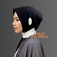 Ciput Mika Marsha Anti Budeg Budek Telinga Bolong Terbuka Kuping Inner Iner Jilba Hijab Dalaman Dale