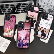 WB23 BLACKPINK White Casing for hp Plating iphone 13 11 X 8 7 XR 6 Plus TPU material