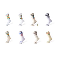 Talking Toes Organic Cotton Sports Crew Socks | Athletic Crew Socks | Unisex