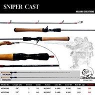 HASAMU SNIPER CAST BC ROD STREAM FISHING 461/521 ONE PIECE ROD