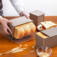 Toast Box 450g Non Stick with Lid Loaf Pan Loaf Tin Bread Pan Bread Loaf Pan Pullman Boxtray Bakewar