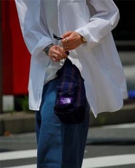 全新THE NORTH FACE bag 紫標NN7255 機能腰包條紋斜挎包抽繩單肩包THE NORTH FACE袋 THE NORTH FACE斜孭袋