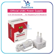 Original Raspberry Pi 4 Adapter 5.1V 15.3W Official USB Type-C 3 a