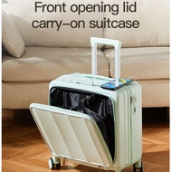 2025 Front Flip Rechargeable Luggage 18 Inch 3.8kg