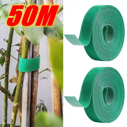 5-20M Garden Plant Ties Nylon Plant Bandage Tie Garden Vine Strapping Fastener Plant Fixing Support 