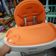 Peg Perego橙色餐椅