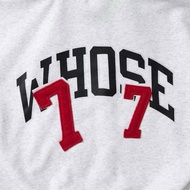 Áo Khoác Hoodie Zip WHOSE Thêu 77 Nam Nữ Form Boxy Cánh Dơi Dài Tay - Áo Nỉ Bông Chống Nắng Thu Đông