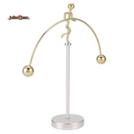 Steel Physics Toy  Art Balance Toy Balancing Decompressive Science Psychology Office Toy for Desk De